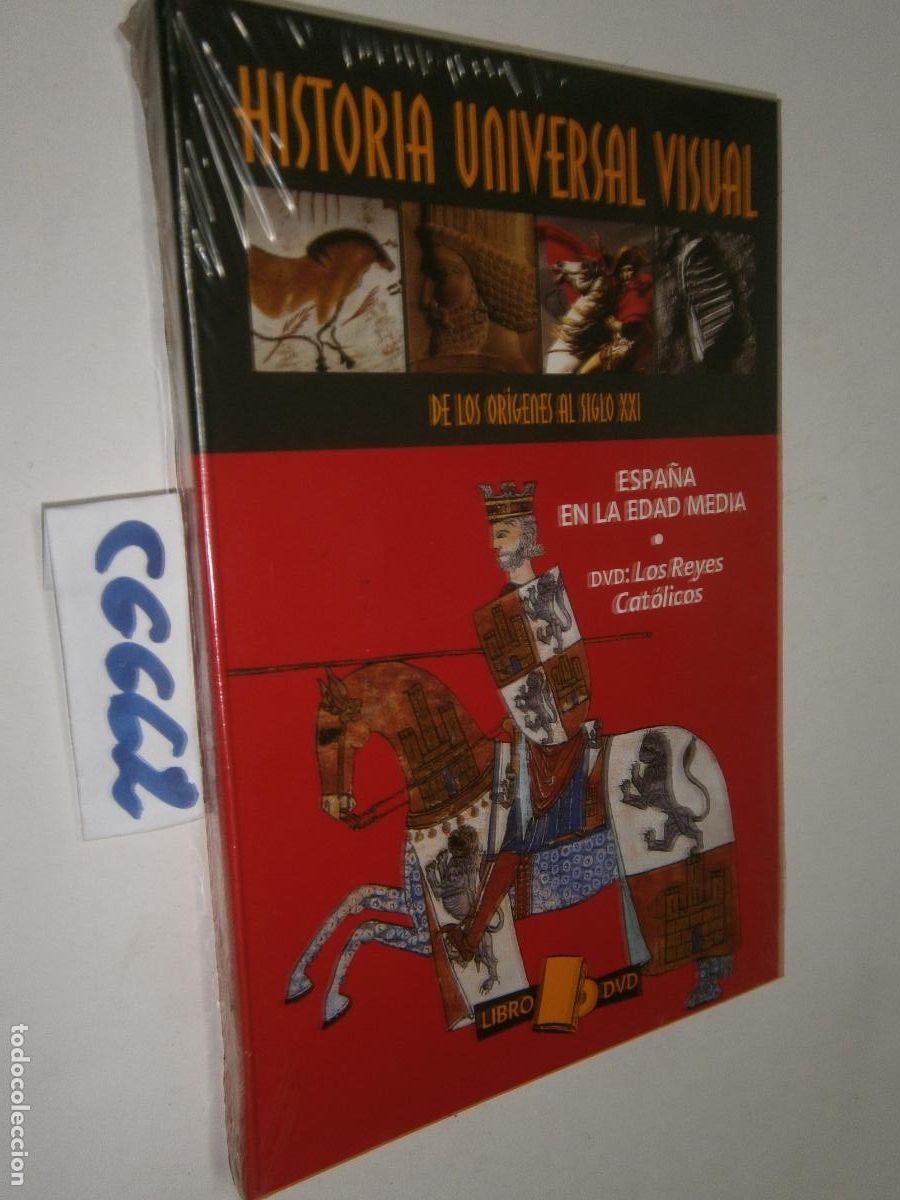 Libros de segunda mano: HISTORIA UNIVERSAL VISUAL - DVD Y LIBRETO (PRECINTADO) - La Espa&ntilde;a en la Edad Media: Los Reyes Catol