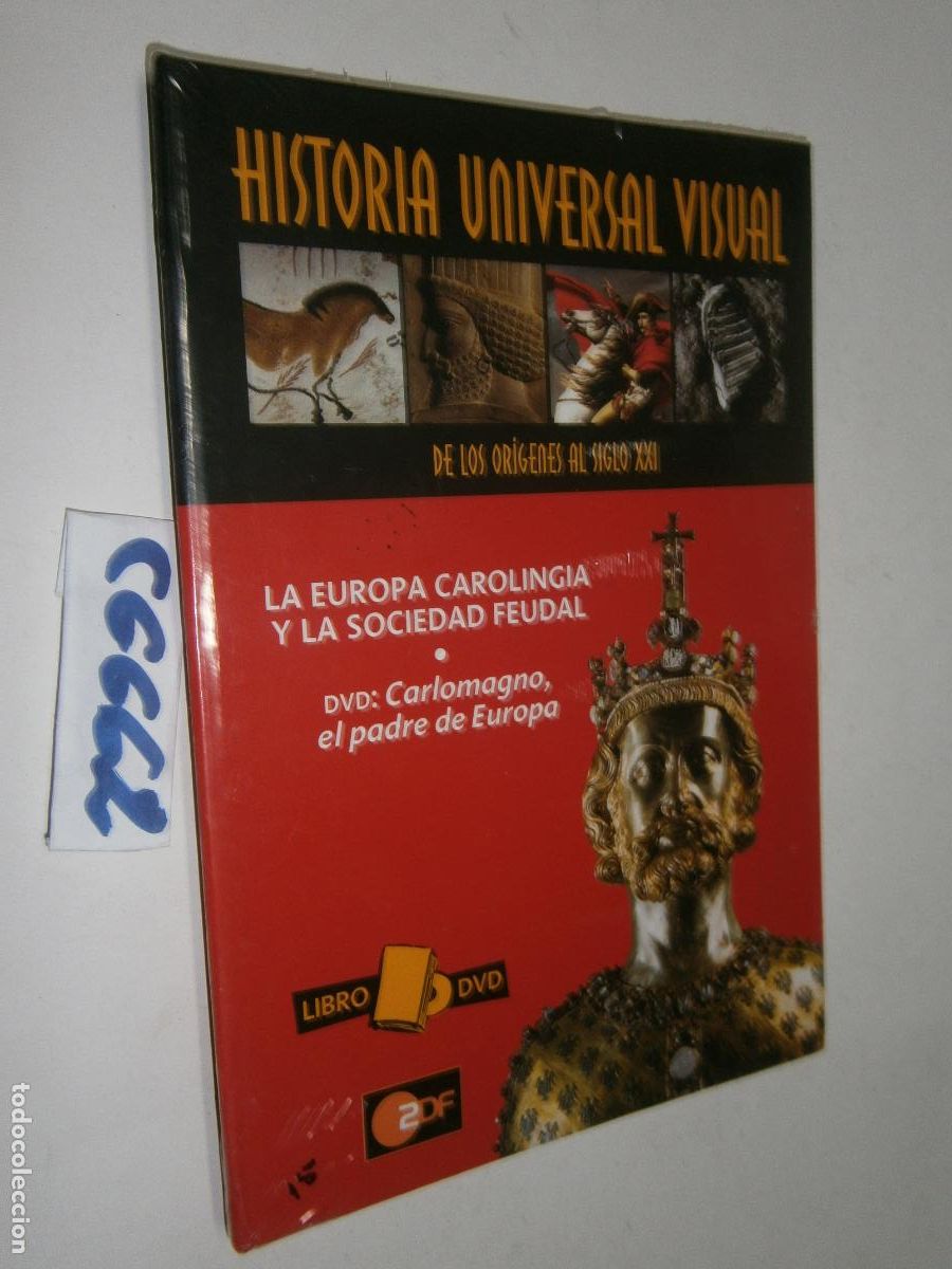 Libros de segunda mano: HISTORIA UNIVERSAL VISUAL - DVD Y LIBRETO (PRECINTADO) - La Europa Carolingia y la Sociedad Feudal