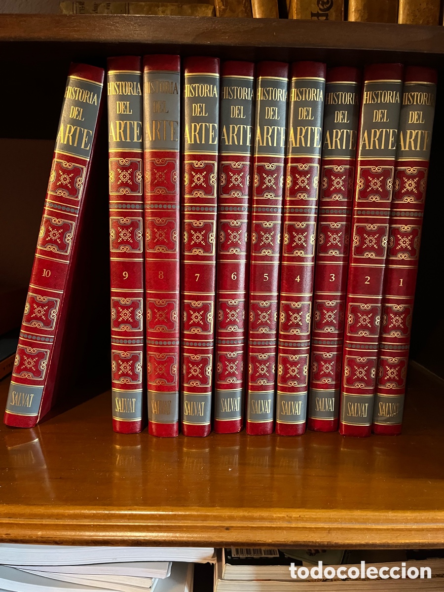 Libri di seconda mano: Historia del arte Salvat 10 tomos