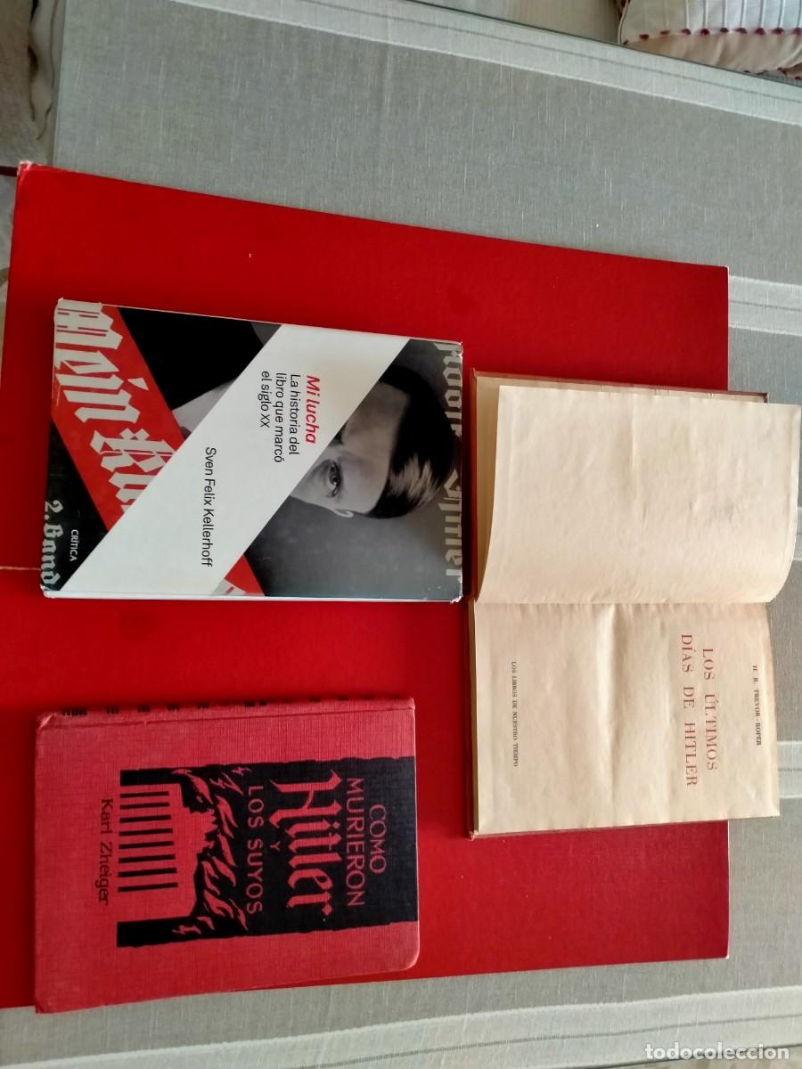 Libros de segunda mano: libros de hitler lote 3 titulos