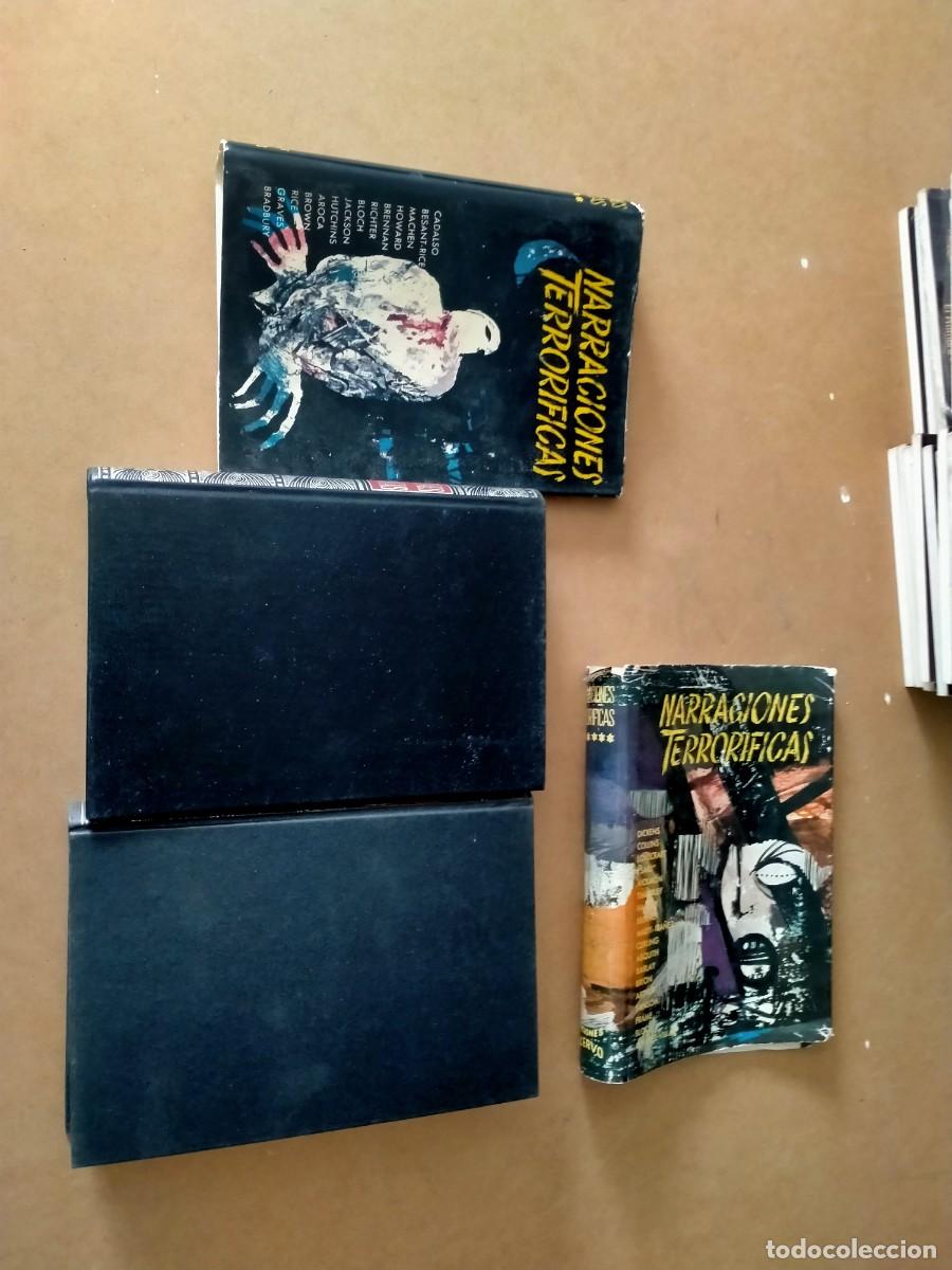 Libros de segunda mano: libros de narraciones terrorificas
