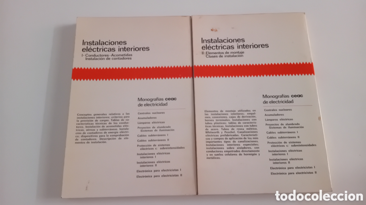 Libros de segunda mano: 2 LIBROS INSTALACIONES EL&Eacute;CTRICAS INTERIORES - Foto 5