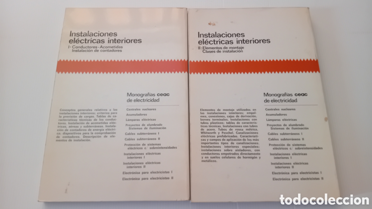 Libros de segunda mano: 2 LIBROS INSTALACIONES EL&Eacute;CTRICAS INTERIORES - Foto 7