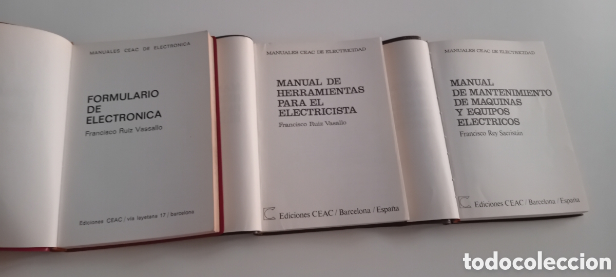 Libros de segunda mano: 3 LIBROS ELECTR&Oacute;NICA ( MANUALES T&Eacute;CNICOS ) CEAC - Foto 8