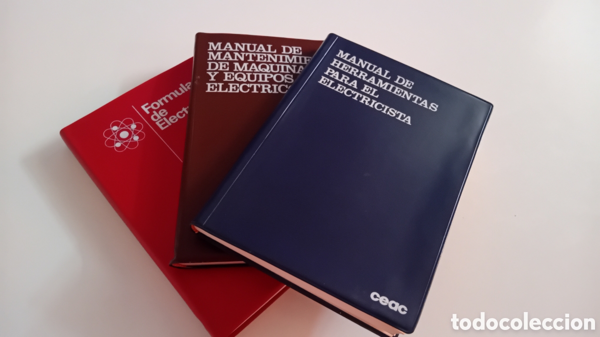 Libros de segunda mano: 3 LIBROS ELECTR&Oacute;NICA ( MANUALES T&Eacute;CNICOS ) CEAC