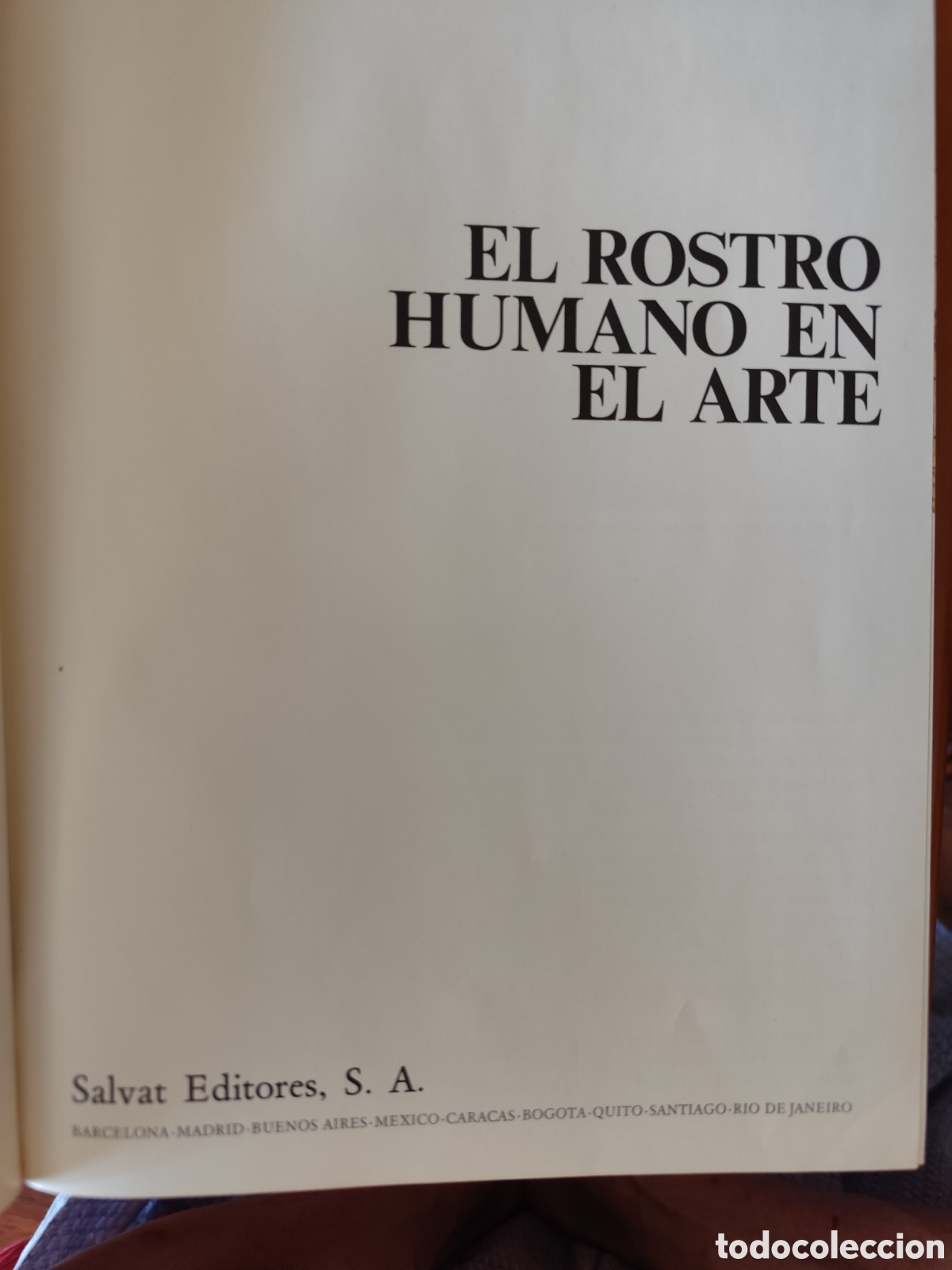 Libros de segunda mano: El Rostro Humano en el Arte&rdquo; de Salvat Editores. - Foto 2