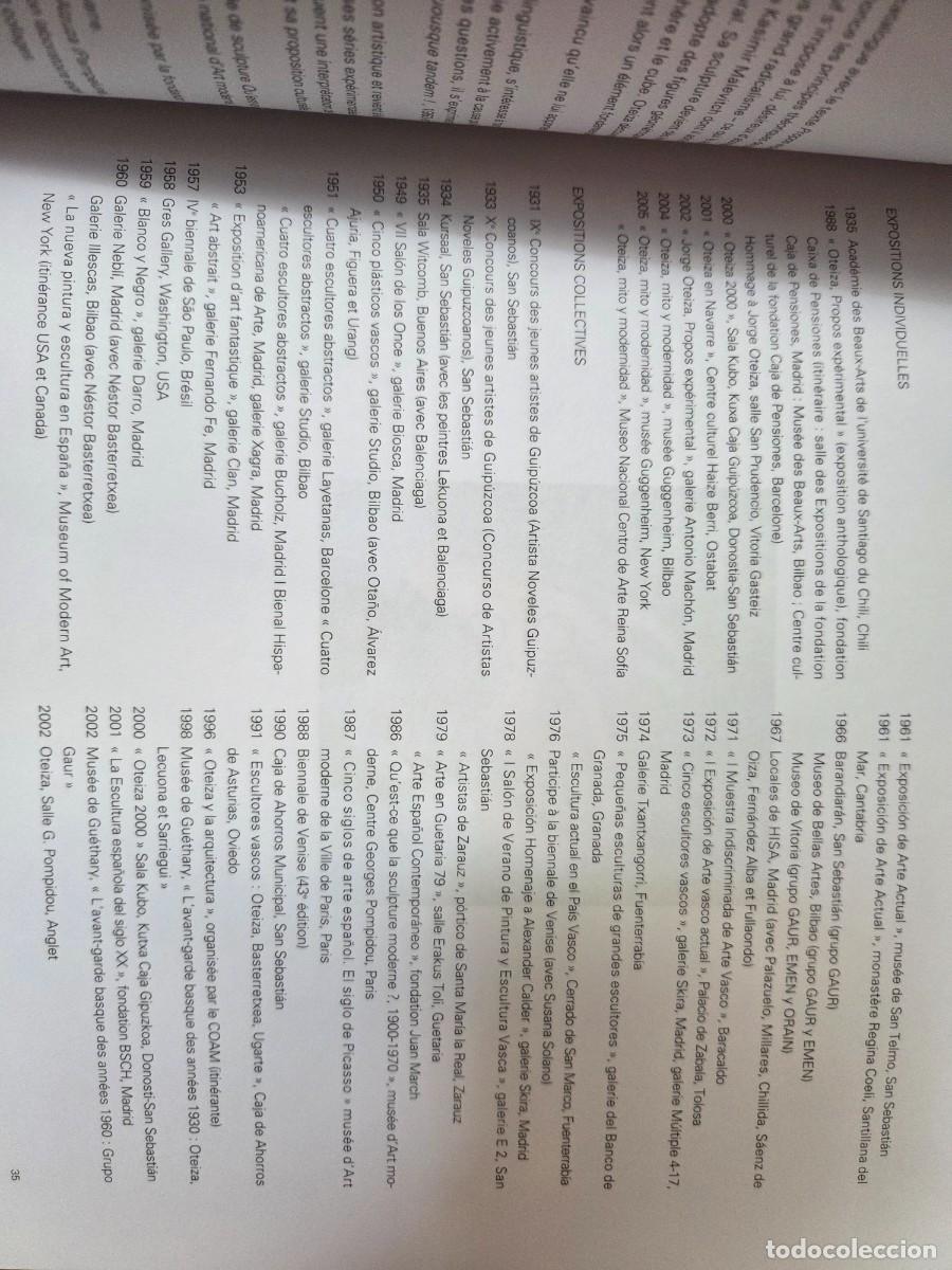 Libros de segunda mano: Oteiza. Metaphysique de lespace - Foto 3