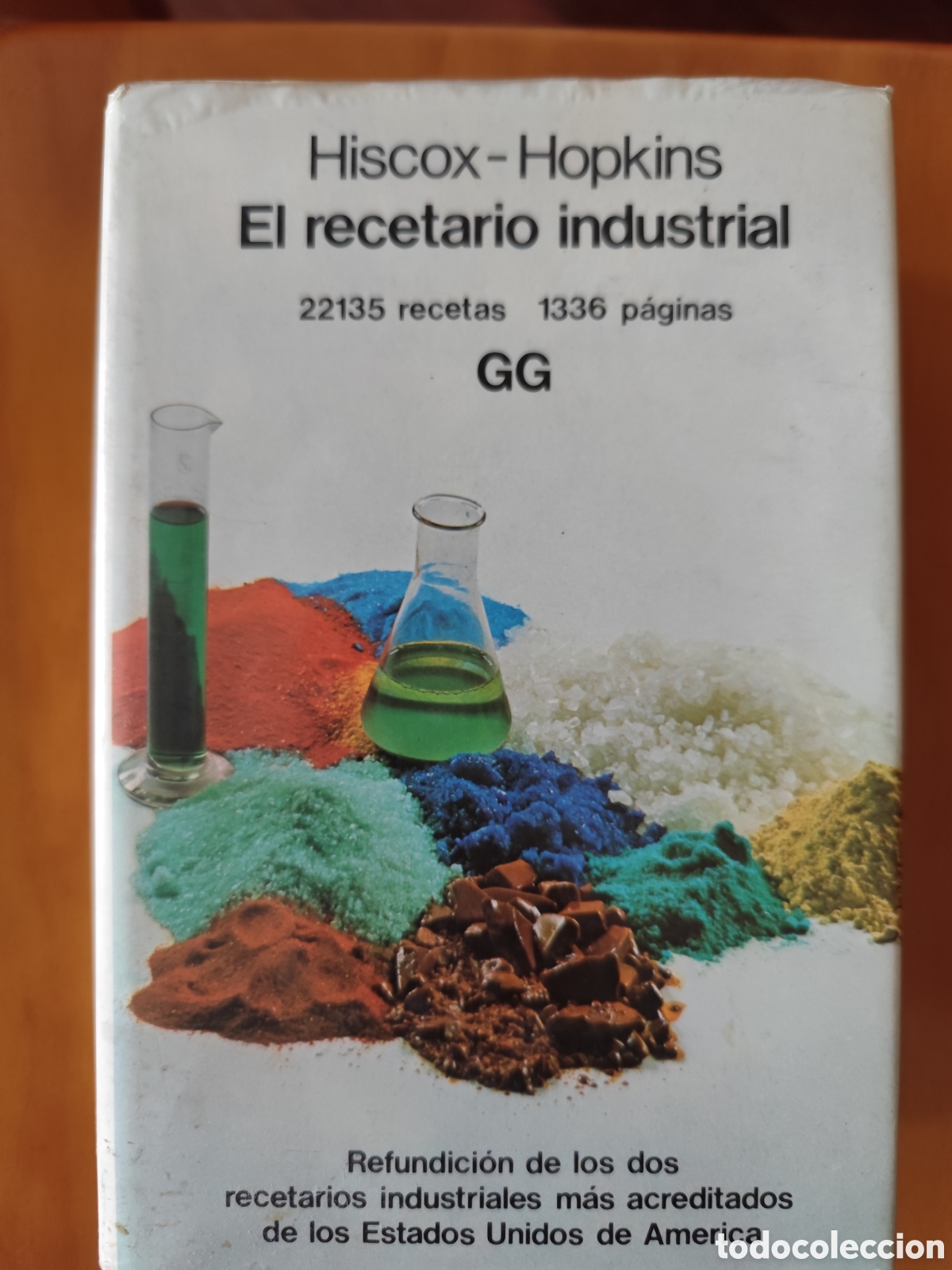 Libros de segunda mano: Hiscox-Hopkins El recetario industrial 22135 recetas 1336 p&aacute;ginas GG