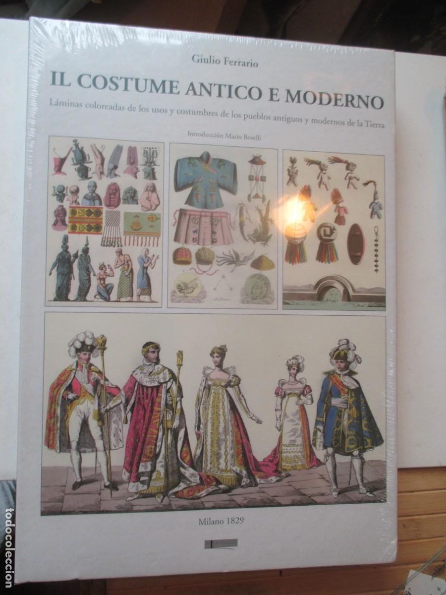 Libros de segunda mano: GIULIO FERRARIO Il costume antico e moderno. Laminas coloreadas de los usos y costumbres W41310