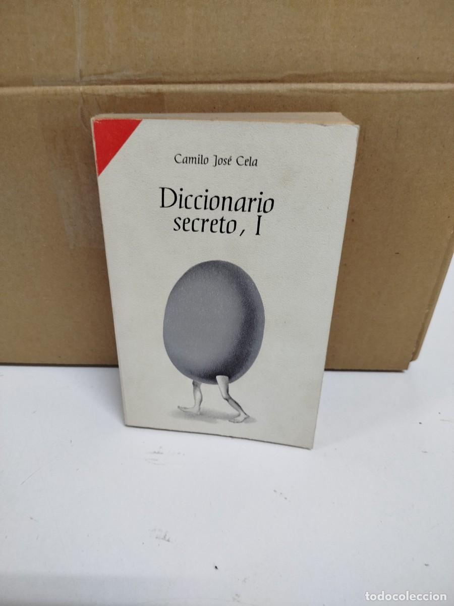 Libros de segunda mano: Camilo Jos&eacute; Cela - Diccionario secreto, I - Ensayo Bolsillo