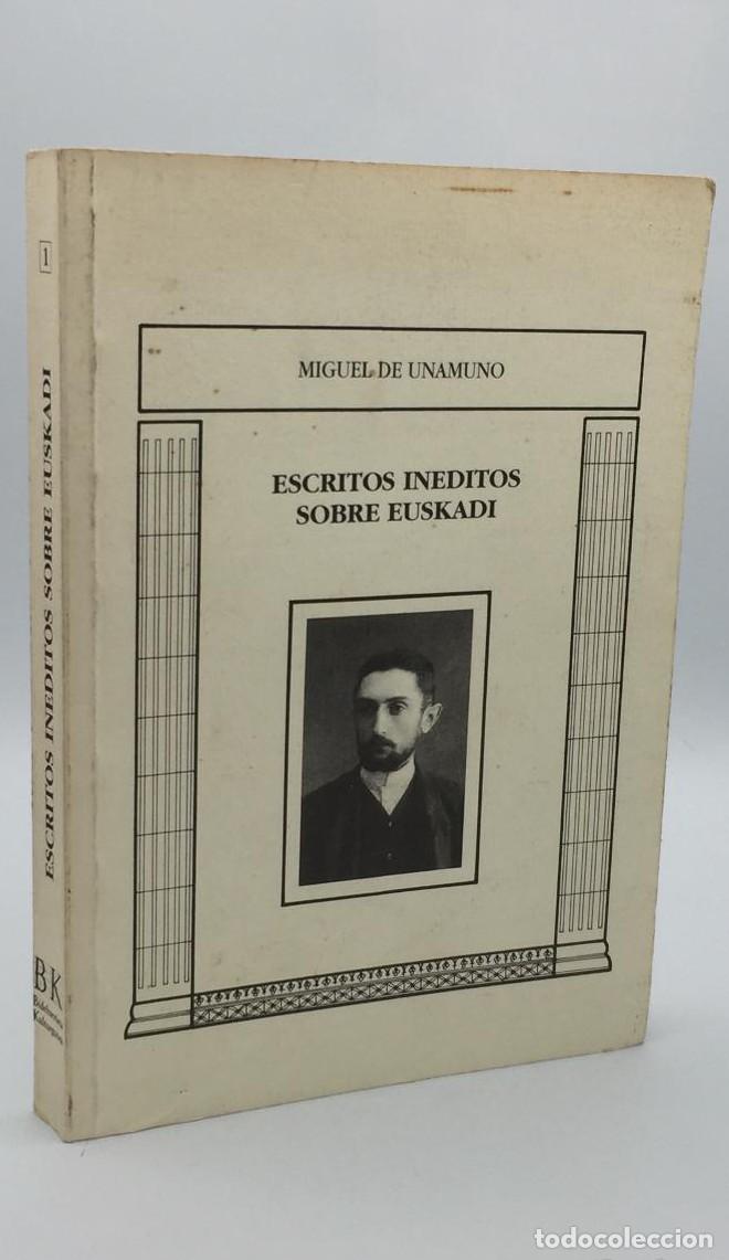 Gebrauchte B&uuml;cher: ESCRITOS IN&Eacute;DITOS SOBRE EUSKADI - Miguel De Unamuno