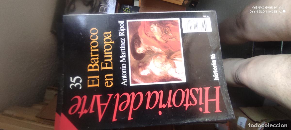 Libros de segunda mano: Historia del arte, n&ordm; 35. El Barroco en Europa. Antonio Mart&iacute;nez Ripoll. Historia 16