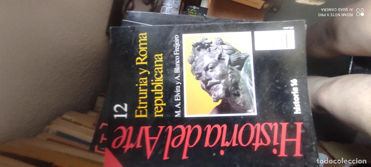 Libros de segunda mano: M.A. Elvira y A. Blanco Freijeiro: Etruria y Roma republicana. Historia del Arte 12 (Historia 16)