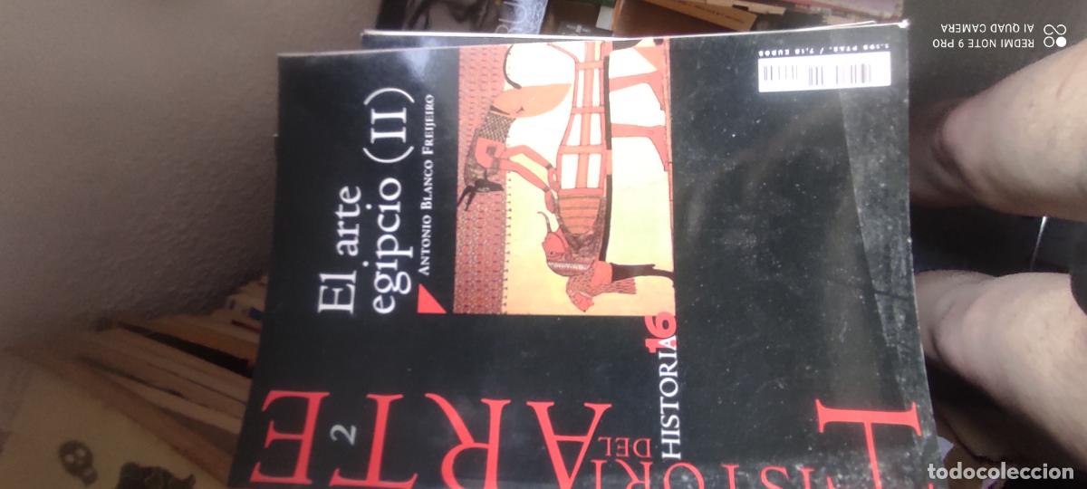 Libros de segunda mano: El arte egipcio (II). Antonio Blanco Freijeiro - Historia 16