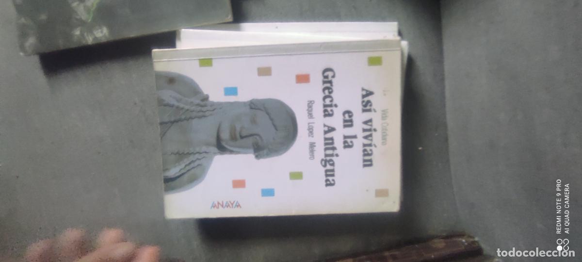 Libros de segunda mano: As&iacute; viv&iacute;an en la Grecia Antigua - Raquel L&oacute;pez Melero