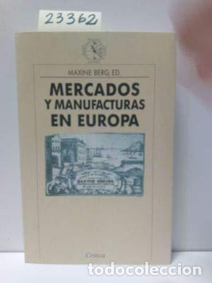 Libros de segunda mano: Mercados y manufacturas en Europa