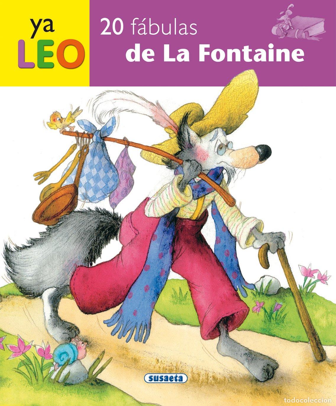 Libros de segunda mano: 20 f&aacute;bulas de La Fontaine (Ya Leo) - Foto 1