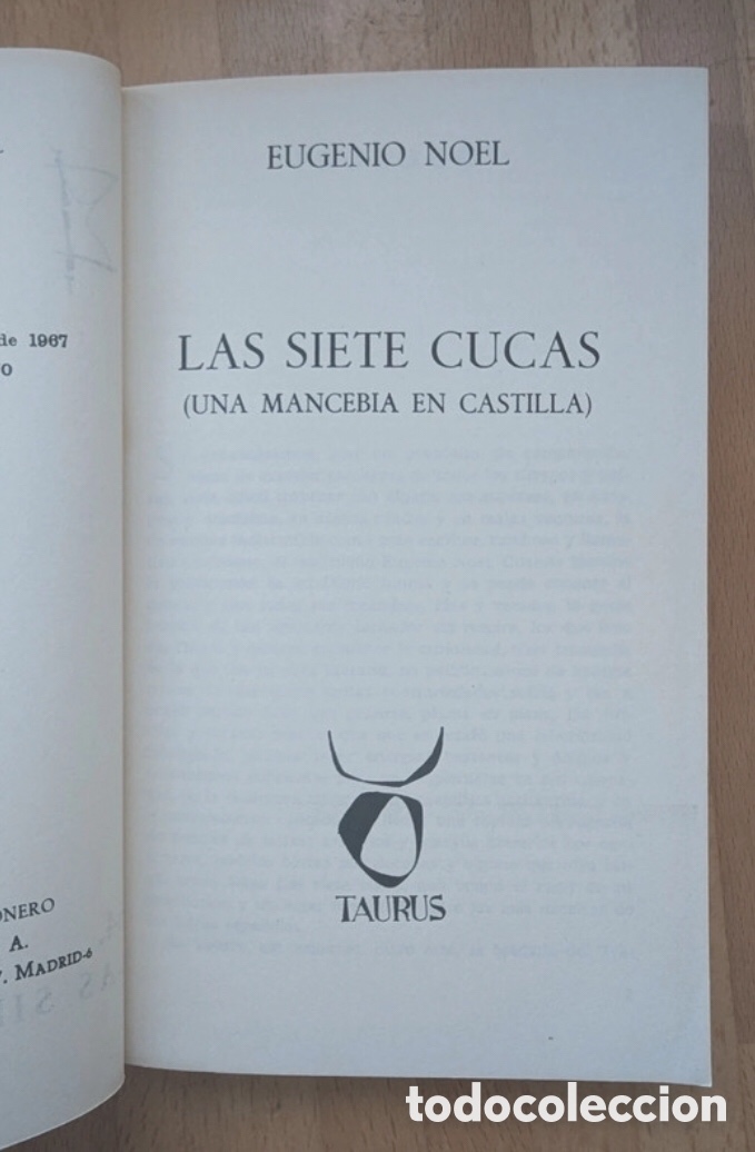 Libros de segunda mano: Las siete Cucas. Eugenio Noel - Foto 3
