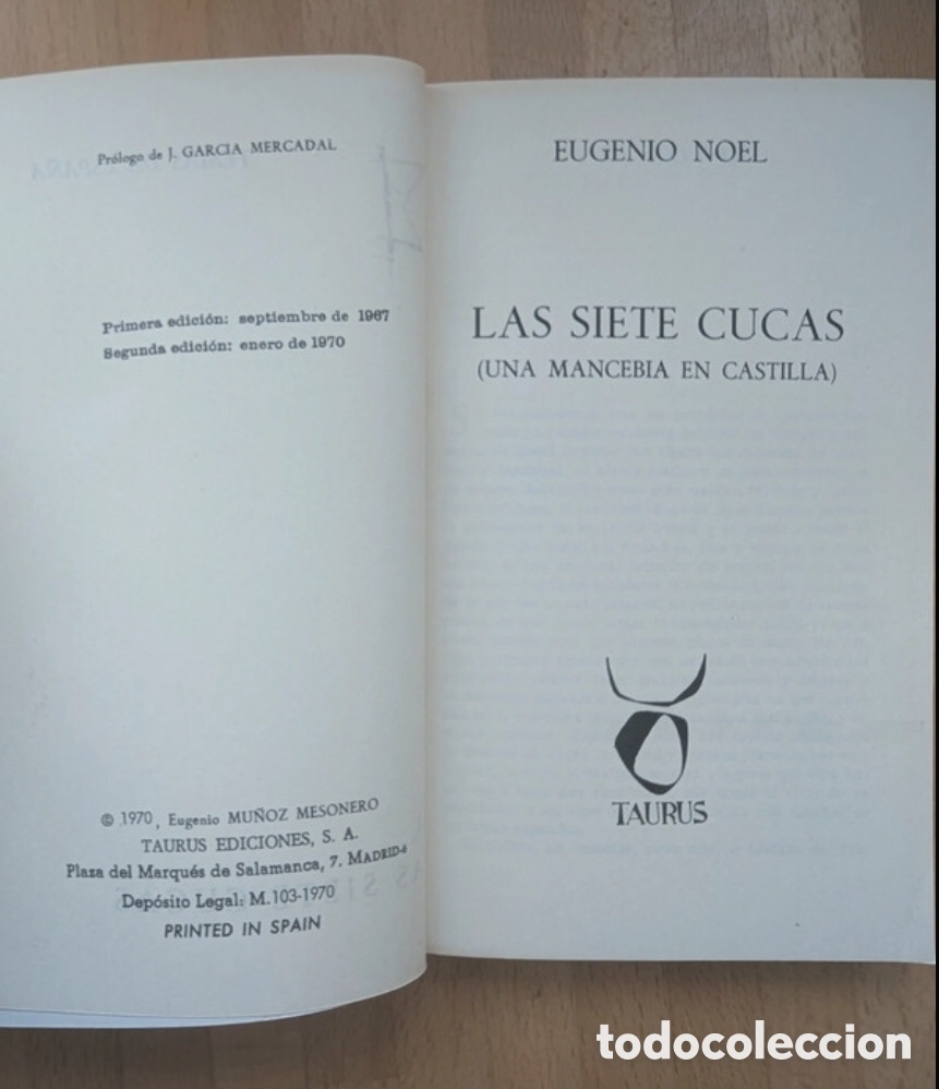 Libros de segunda mano: Las siete Cucas. Eugenio Noel - Foto 4