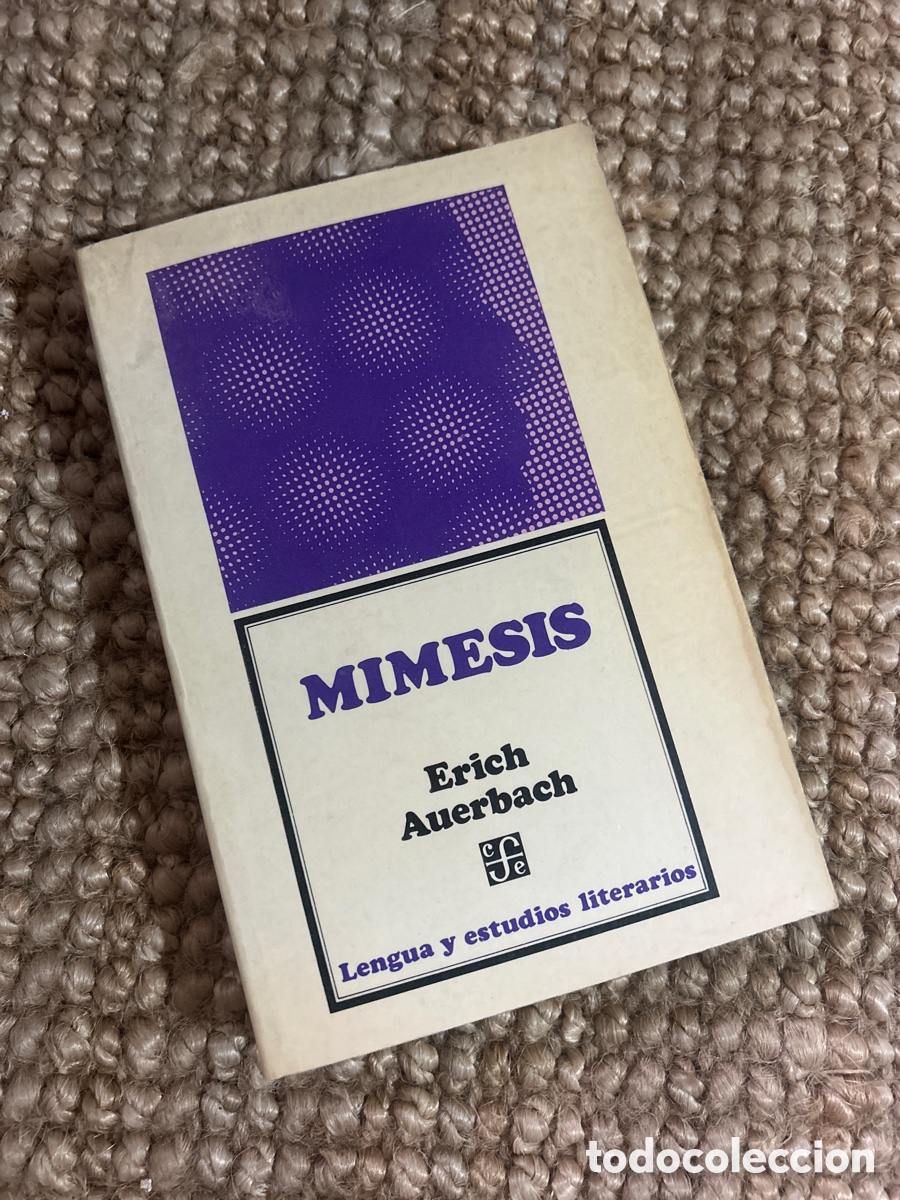 Libros de segunda mano: Mimesis - Erich Auerbach - FCE (1979) - Foto 1
