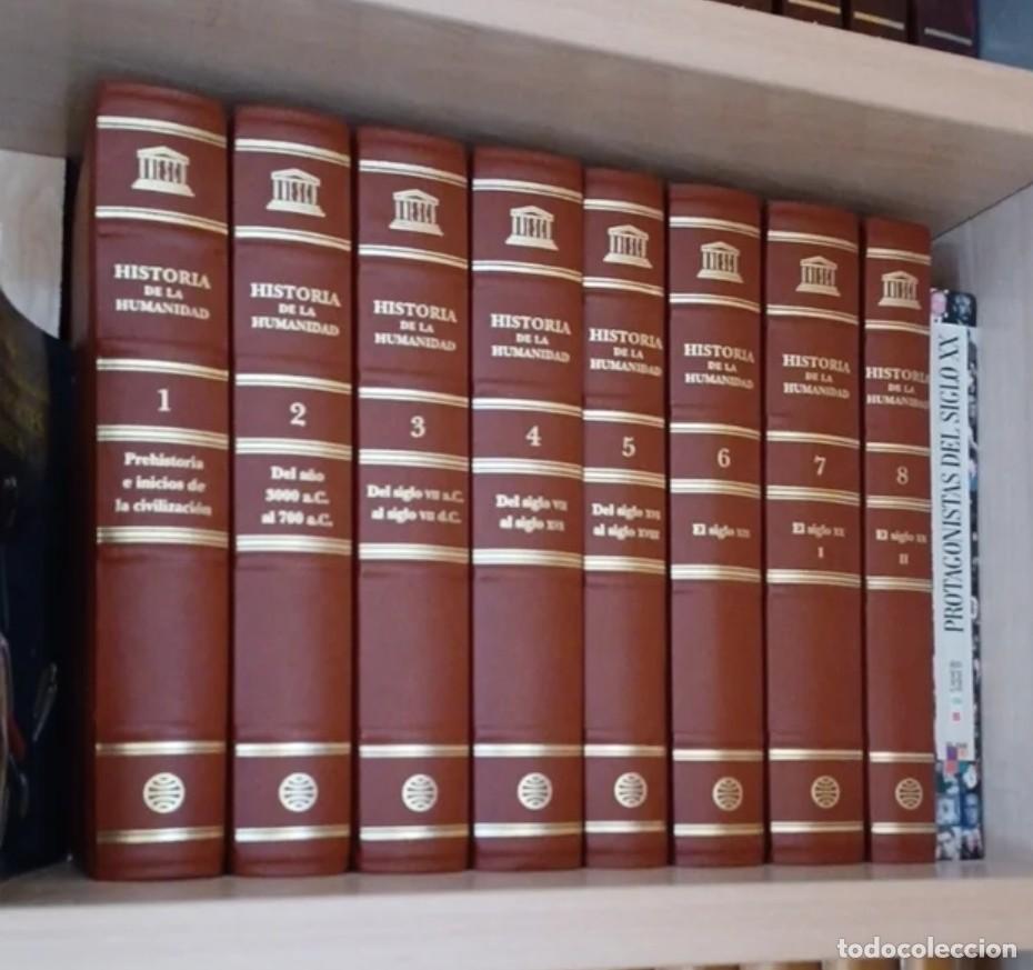 Libros de segunda mano: HISTORIA DE LA HUMANIDAD - OCHO TOMOS - UNESCO. PLANETA, 2004 - NUEVA (libros enciclopedia)