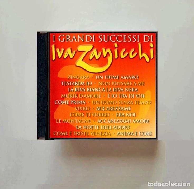 Libros de segunda mano: IVA ZANICCHI. I GRANDI SUCCESSI. ITALIA. CANCION ITALIANA. RECOPILATORIO. CD.