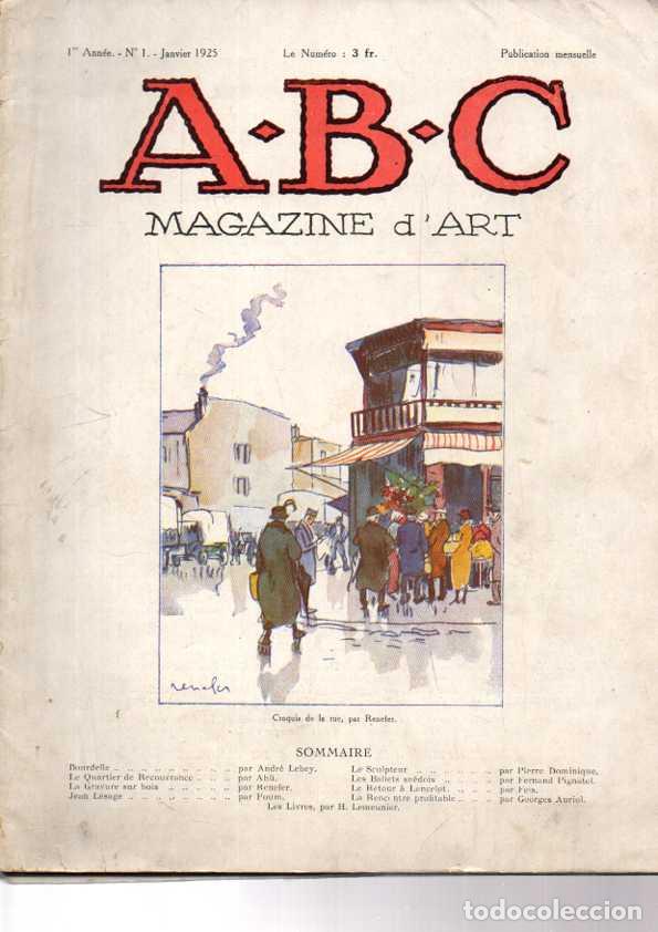 Second hand books: A.B.C. MAGAZINE D'ART. A&Ntilde;O 1. NUMEROS 1, 2, 4, 5, 7, 9, 10, 11. - REVISTAS.