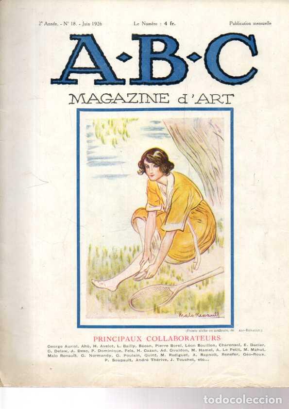 Livres d'occasion: A.B.C. MAGAZINE D'ART. A&Ntilde;O 2. NUMEROS 18, 19, 20, 21, 22, 24. A&Ntilde;O 3. NUMERO 25. - REVISTAS.
