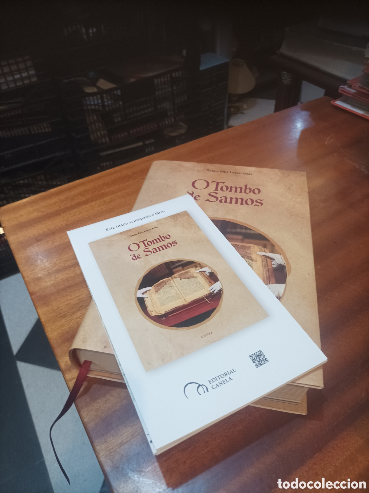 Libros de segunda mano: O TOMBO DE SAMOS OU LIBRO BECERRO E OUTROS DOCUMENTOS DA CASA DE SAMANOS.XAIME FELIX L&Oacute;PEZ ARIAS