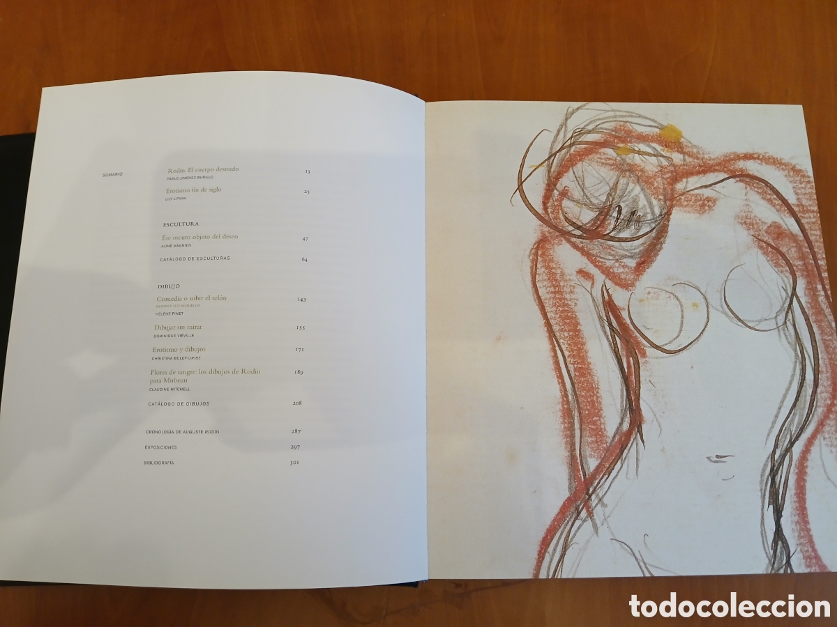 Libros de segunda mano: El Cuerpo Desnudo. Rodin. - Foto 4