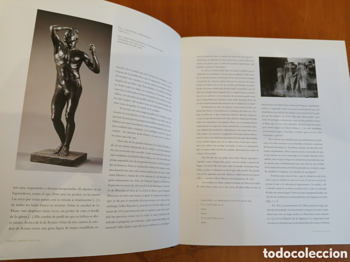 Libros de segunda mano: El Cuerpo Desnudo. Rodin. - Foto 8