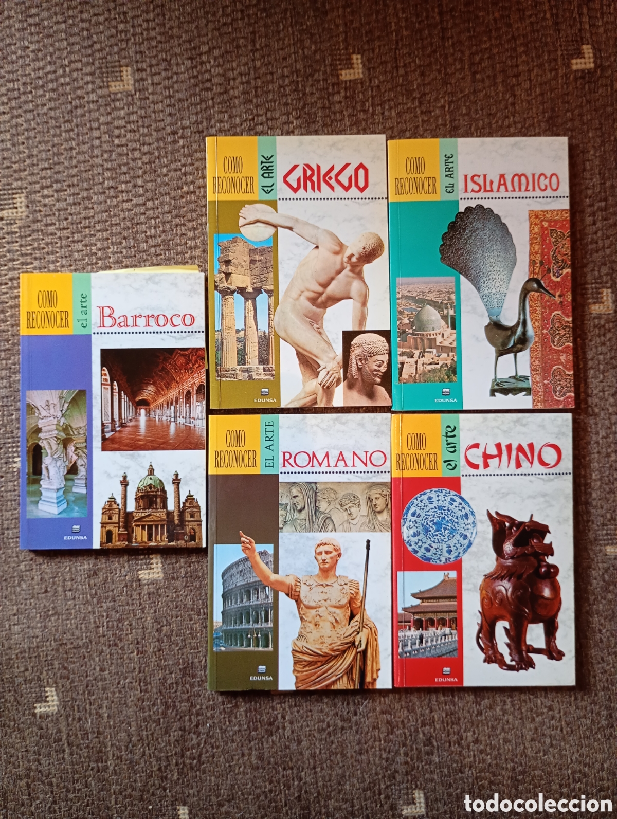 Libros de segunda mano: Como reconocer el arte. Colecci&oacute;n de 5 libros