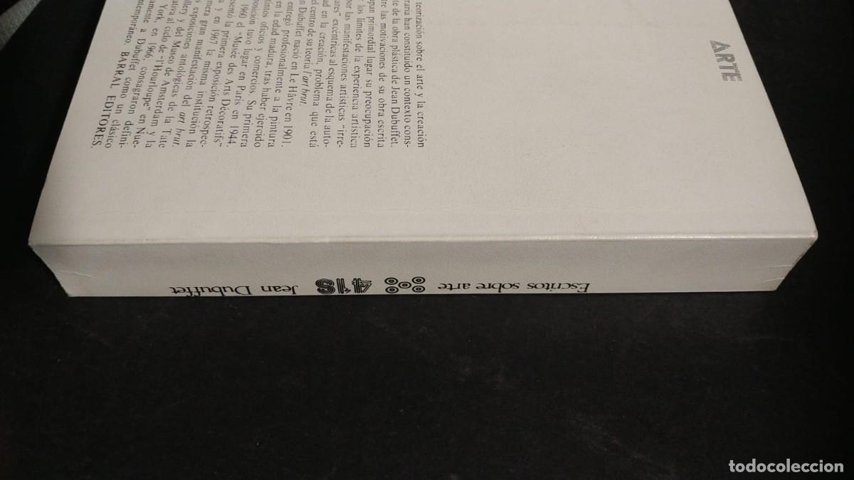 Libros de segunda mano: ESCRITOS SOBRE ARTE - JEAN DUBUFFET - Foto 3