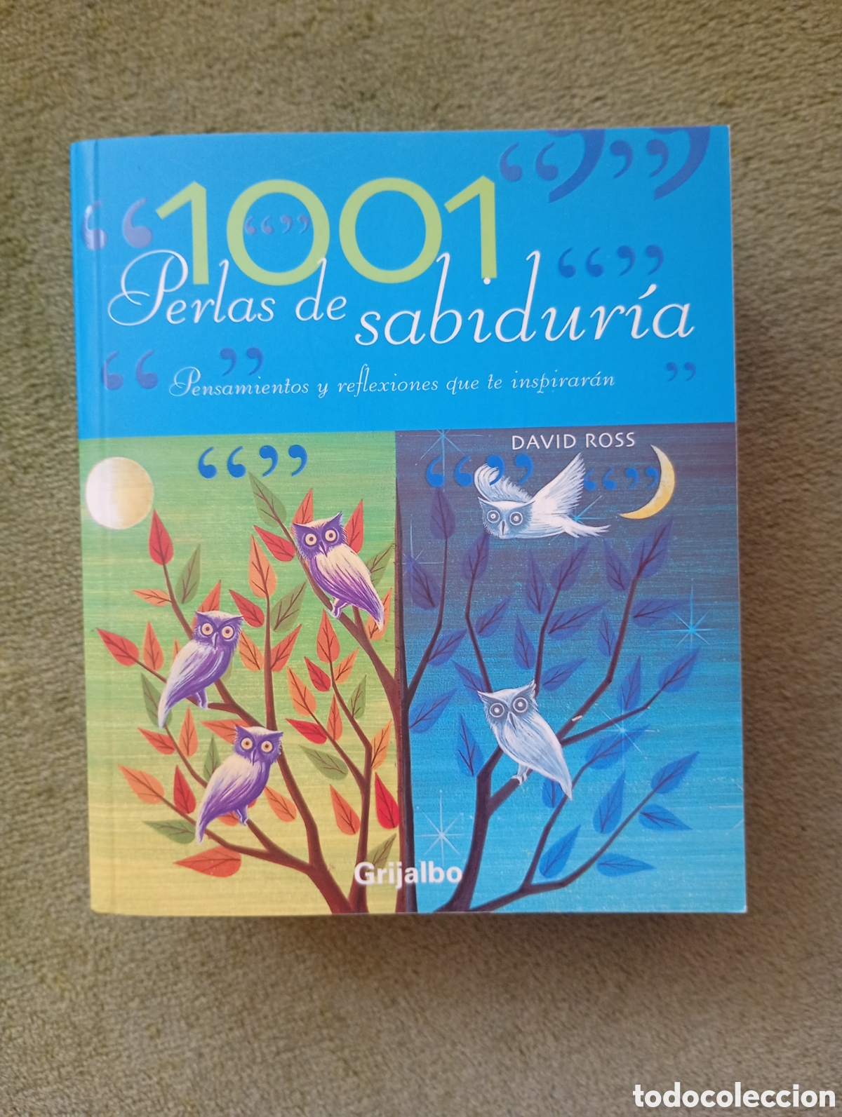 Libros de segunda mano: 1001 perlas de sabidur&iacute;a de David Ross editorial Grijalbo