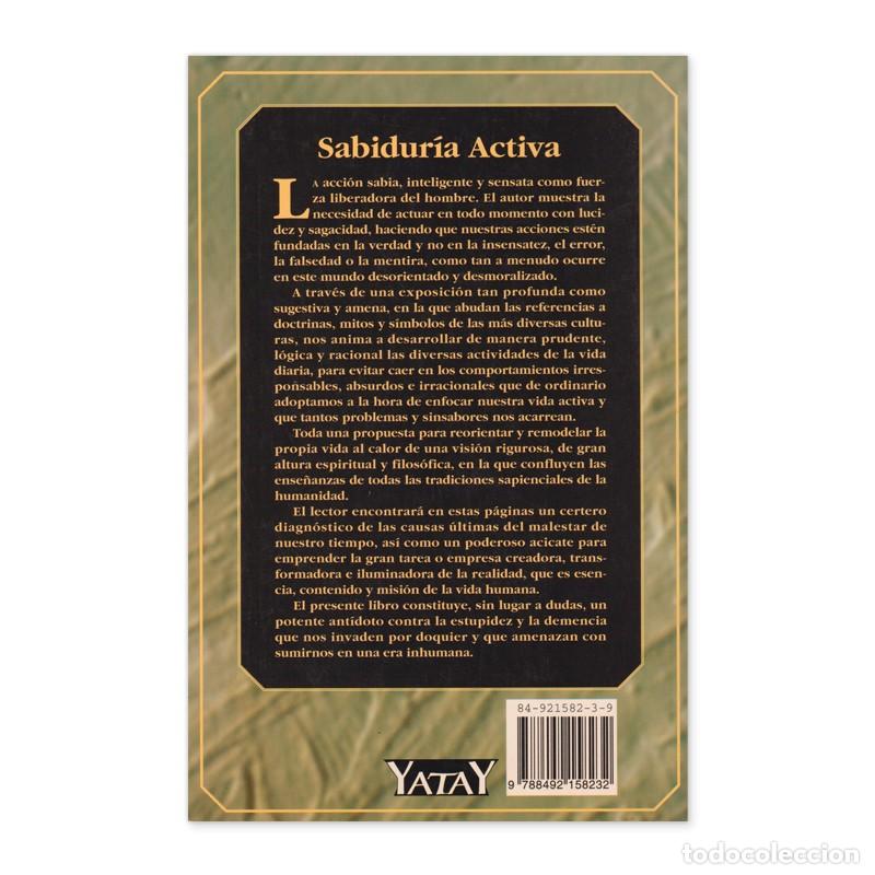 Libros de segunda mano: Sabidur&iacute;a activa Antonio Medrano - Foto 2