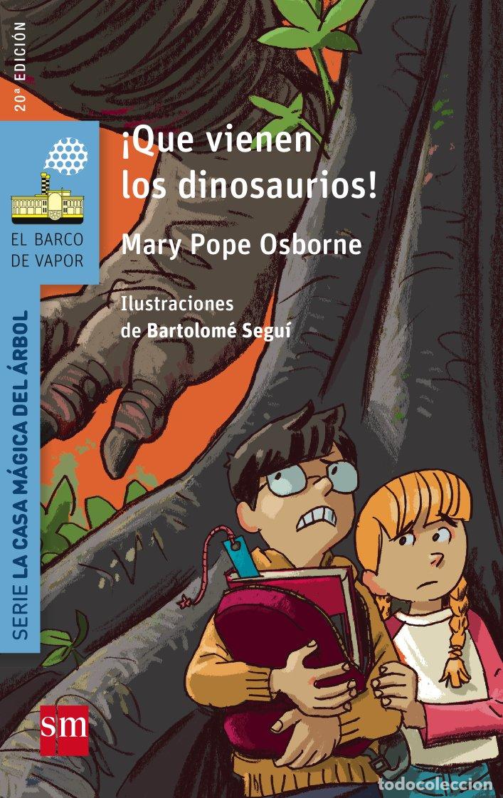 Libri di seconda mano: &iexcl;Qu&eacute; vienen los dinosaurios! (El Barco de Vapor Azul)