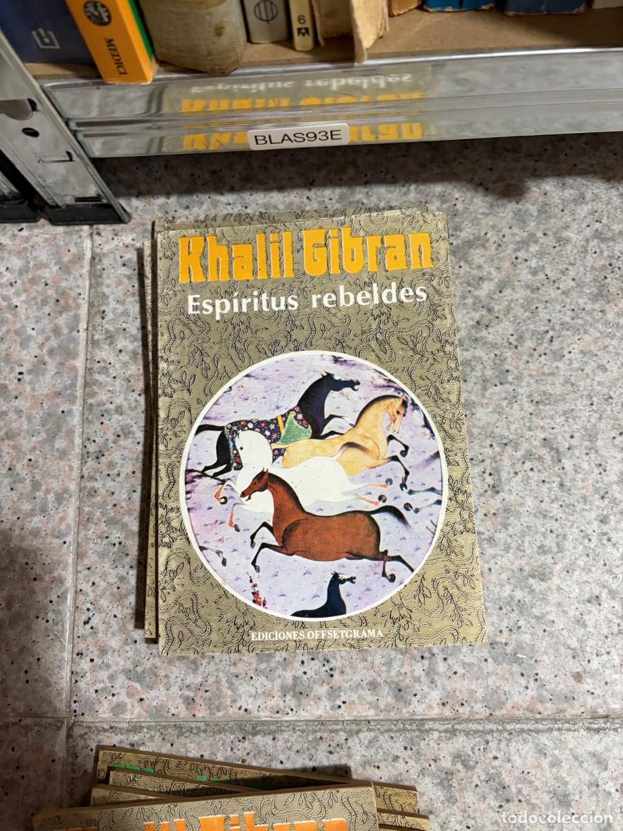 Libros de segunda mano: BLAS93E Khalil Gibran, Esp&iacute;ritus rebeldes, Ediciones Offsetgr&aacute;ma (Colecci&oacute;n Zod&iacute;aco).