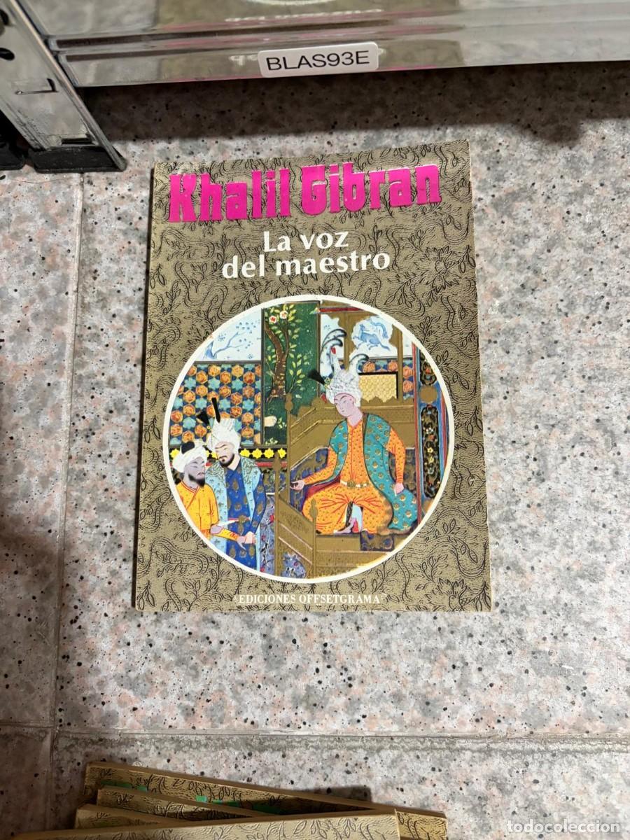 Libros de segunda mano: BLAS93E Khalil Gibran, La voz del maestro, Ediciones Offsetgr&aacute;ma (Colecci&oacute;n Zod&iacute;aco).