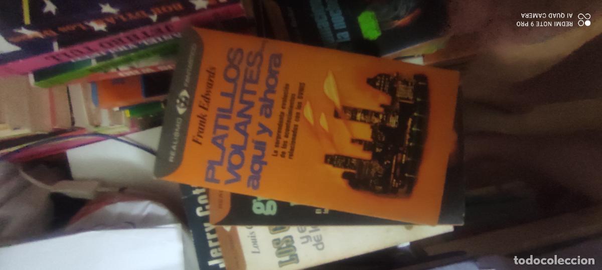 Libros de segunda mano: PLATILLOS VOLANTES AQUI Y AHORA, FRANK EDWARDS - REALISMO FANTASTICO PLAZA & JANES 1976