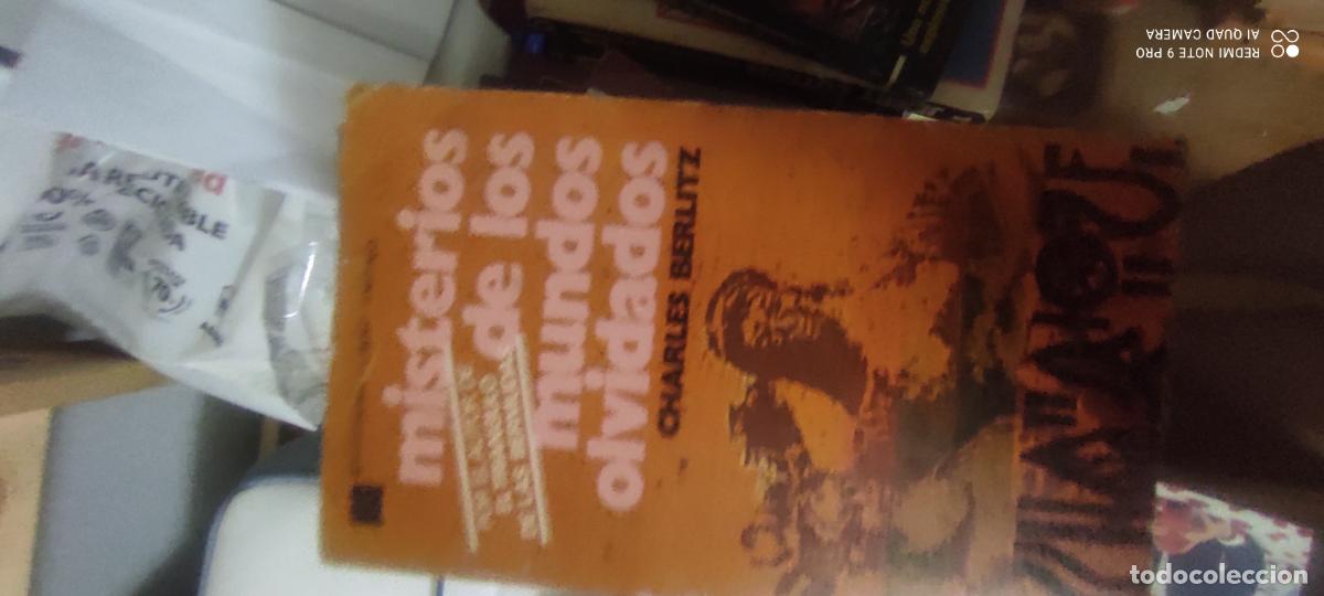 Libros de segunda mano: MISTERIOS DE LOS MUNDOS OLVIDADOS - Berlitz,Charles