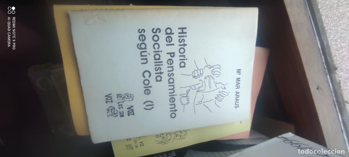 Libros de segunda mano: Historia del Pensamiento socialista seg&uacute;n el Cole I Araus, Maria del Mar