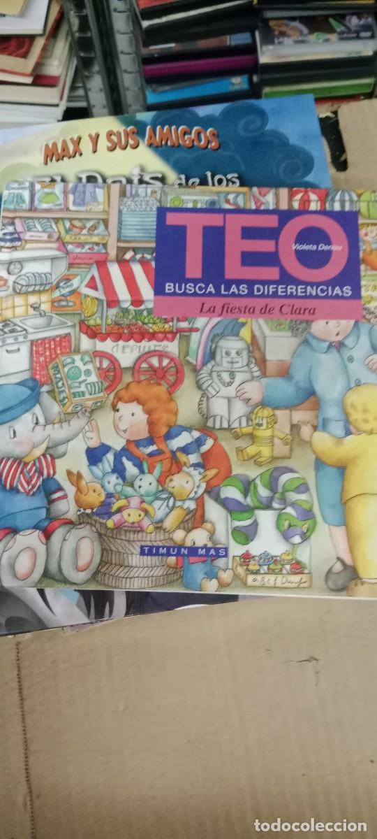 Second hand books: TEO BUSCA LAS DIFERENCIAS La Fiesta de Clara - Denou,Violeta LIBRO GG-999