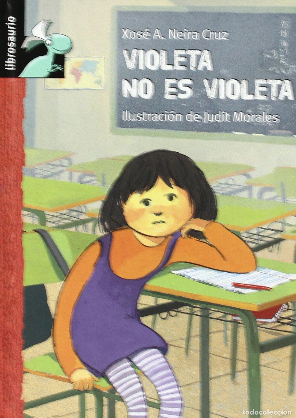 Libri di seconda mano: Violeta no es violeta (Librosaurio)