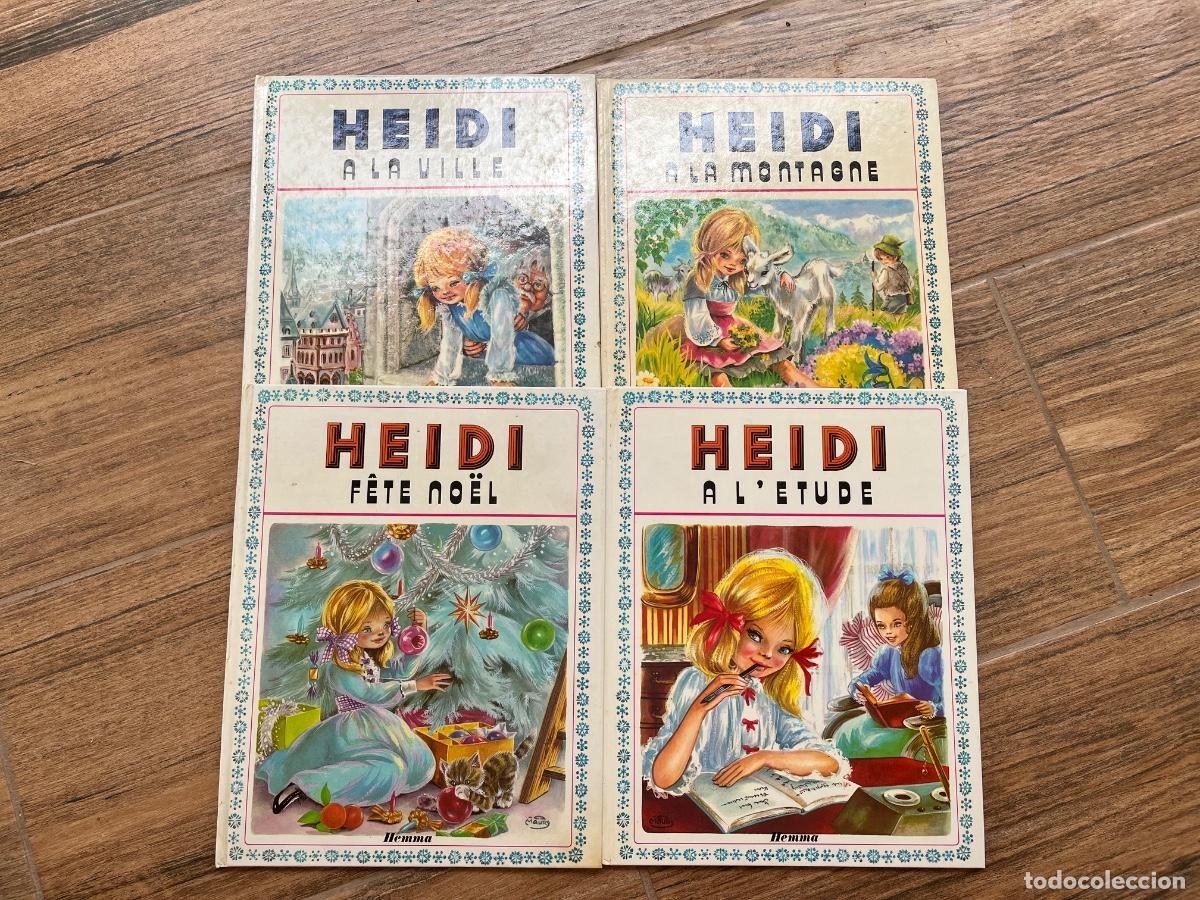 Libros de segunda mano: ANTIGUOS TOMOS DE HEIDI EN FRANC&Eacute;S - EDITORIAL HEMMA - B&Eacute;LGICA