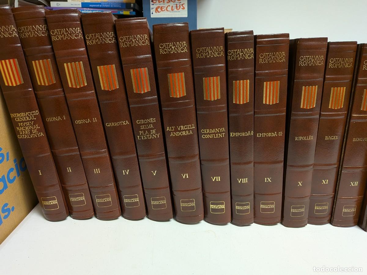 Libros de segunda mano: CATALUNYA ROM&Agrave;NICA ( 28 VOL. OBRA COMPLETA )