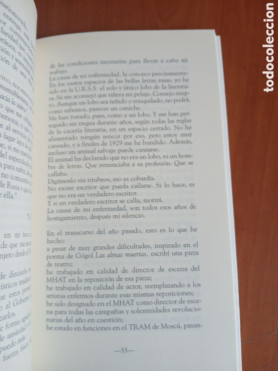 Libros de segunda mano: Correspondencia ( 1926 - 1940 ). Mija&iacute;l Bulg&aacute;kov. - Foto 7