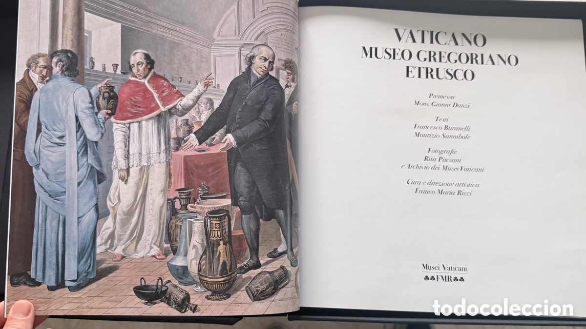 Libros de segunda mano: Vaticano. Museo Gregoriano Etrusco. FMR - Foto 2