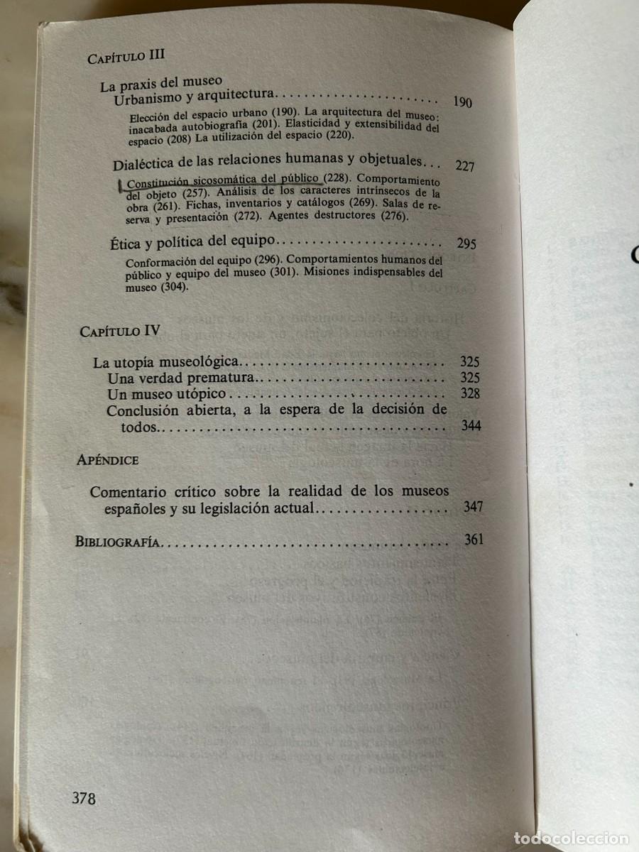 Libros de segunda mano: EL MUSEO - TEOR&Iacute;A PRAXIS Y UTOP&Iacute;A - AURORA LE&Oacute;N - MUSEOLOG&Iacute;A - Foto 3