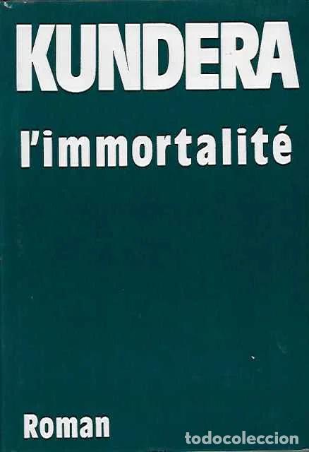 Libros de segunda mano: L&rsquo;immortalit&egrave; - Kundera, Milan - Foto 1