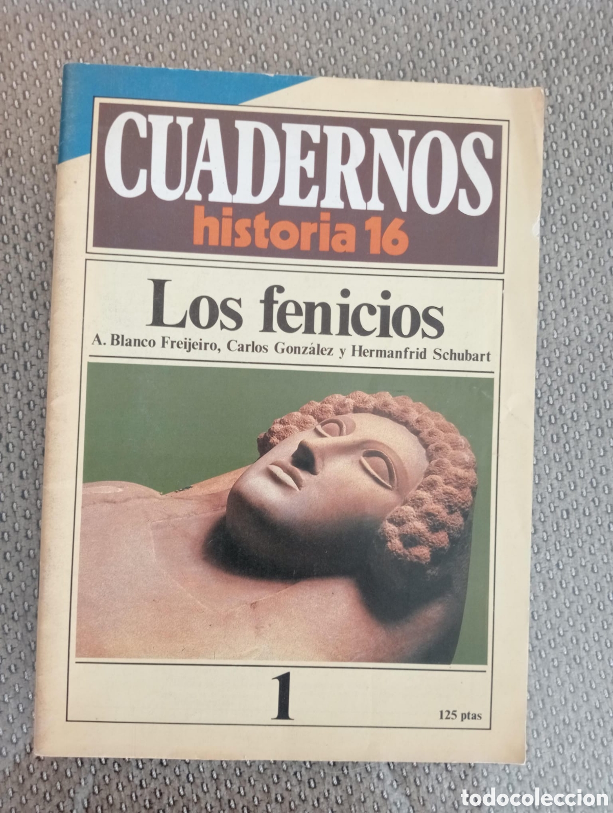 Libros de segunda mano: Cuadernos de Historia 16. 1. Fenicios.